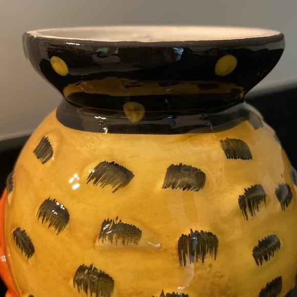 Johanna Parker Ceramic Owl Buddy Dish Bowl Candy, Tidbits, Ornaments, Halloween - Picture 10 of 11